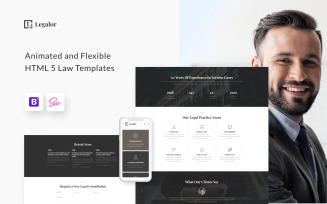 Legalor - Legal Firm for Lawyers and Attorneys Website Template