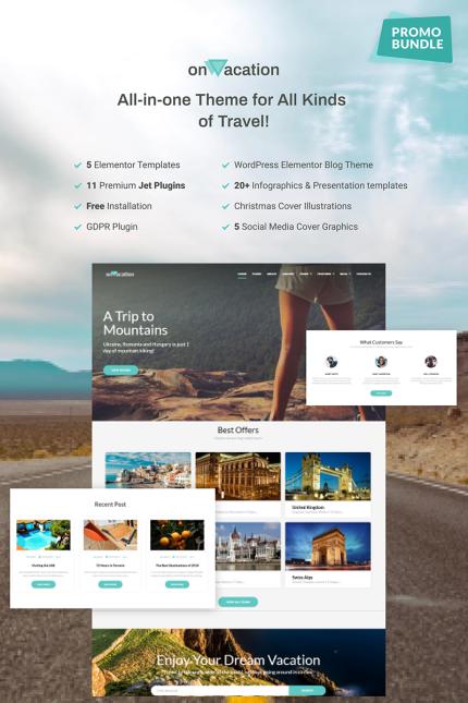 WordPress Travel Website