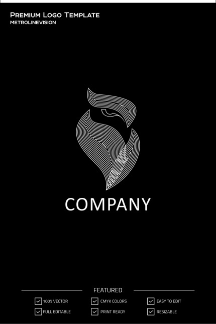 Template #74289 Bird Business Webdesign Template - Logo template Preview