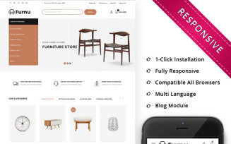 Furnu Furniture Responsive OpenCart Template