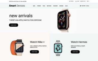 Smart Devices - Smartwatches And Trackers Shopify Theme