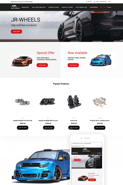 Kit Graphique #74365 Automobiles Ecommerce Web Design - Logo template Preview