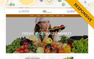 FreshVeg - Vegetable Store OpenCart Template