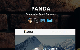 Panda - Corporate Responsive Email Newsletter Template
