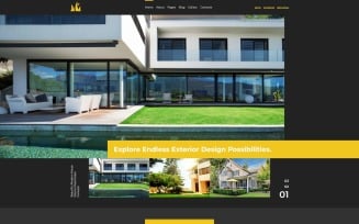 Sweet Home - Exterior Design Joomla Template