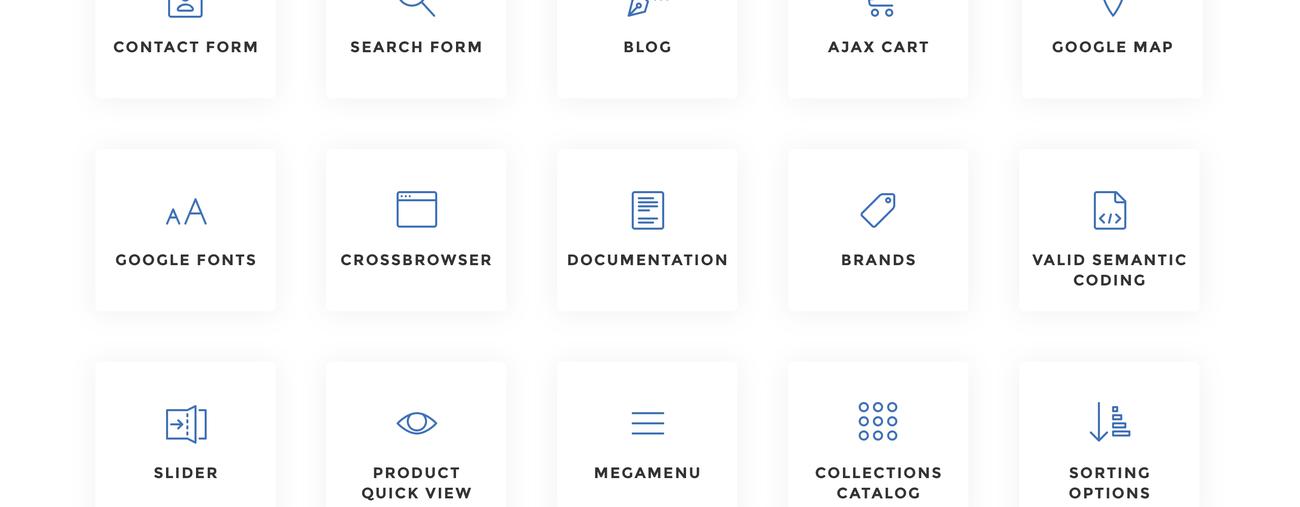 магазин программного обеспечения shopify тема