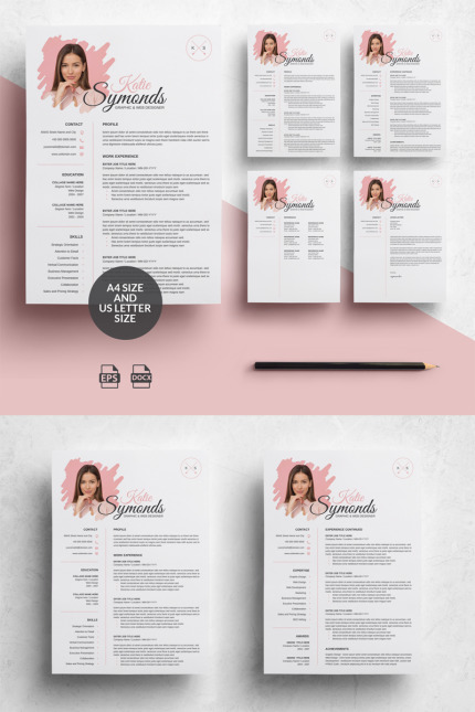 Template #74449 Template A4 Webdesign Template - Logo template Preview