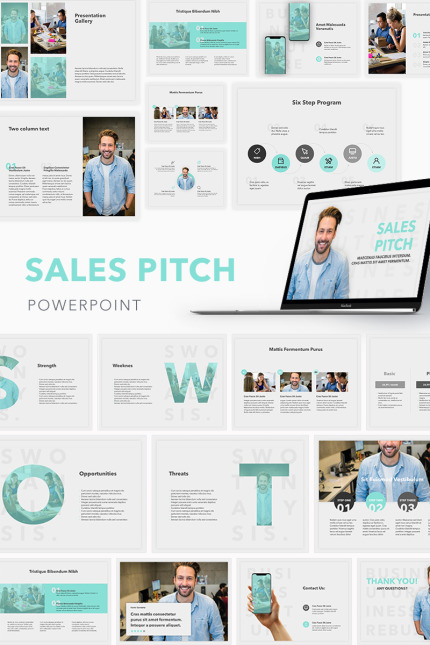 Template #74461 Business Clean Webdesign Template - Logo template Preview