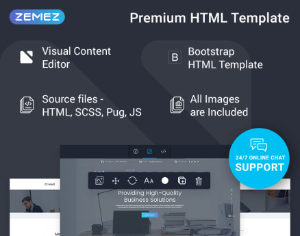 Consult - Corporate Ready-to-Use Website Template