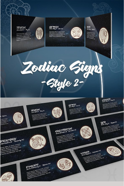 Template #74546 Constellation Horoscope Webdesign Template - Logo template Preview