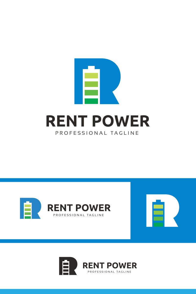 Rent Power Logo Template
