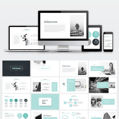 PowerPoint Vorlage namens "Minimal Presentation Creative" #74531