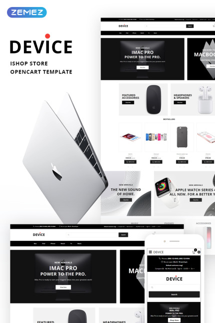 Template #74628 Opencart Ecommerce Webdesign Template - Logo template Preview
