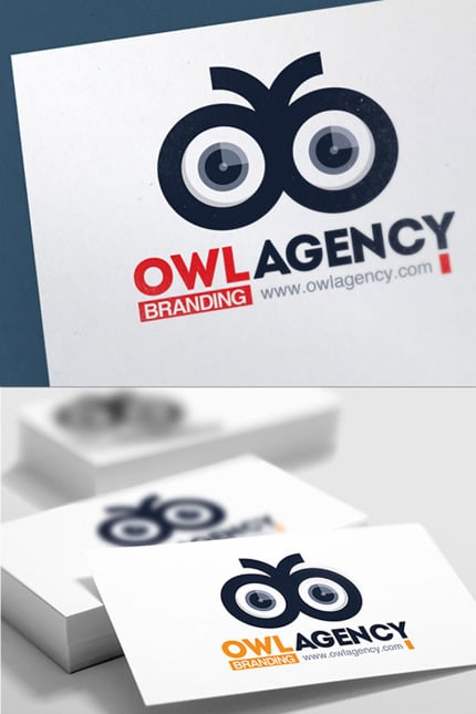 Template #74640 Bird Eye Webdesign Template - Logo template Preview