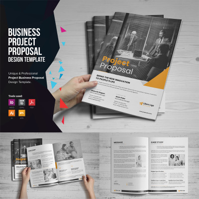 Project Business Proposal Design Corporate Identity Template #74607