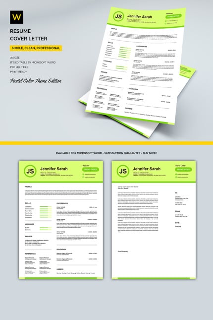 Template #74713 Template Cv Webdesign Template - Logo template Preview