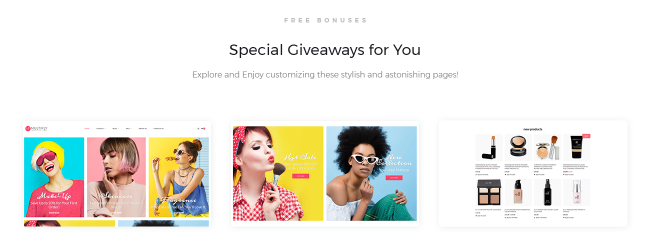 Cosmetics Store Elementor WooCommerce Theme