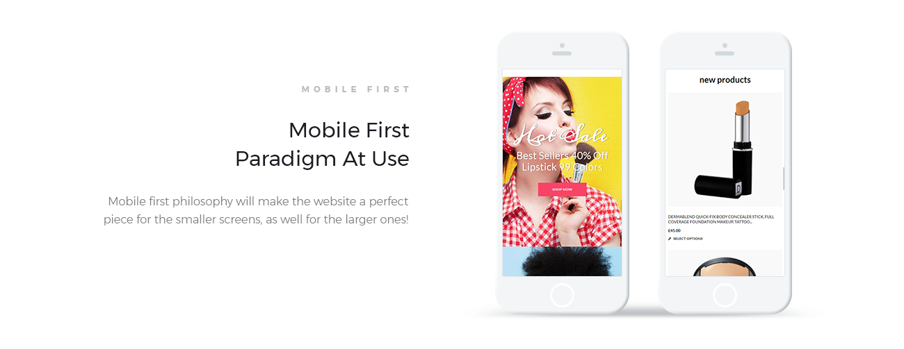 Cosmetics Store Elementor WooCommerce Theme