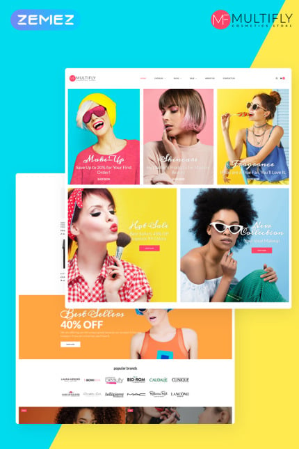 Template #74773 Beauty Fashion Webdesign Template - Logo template Preview