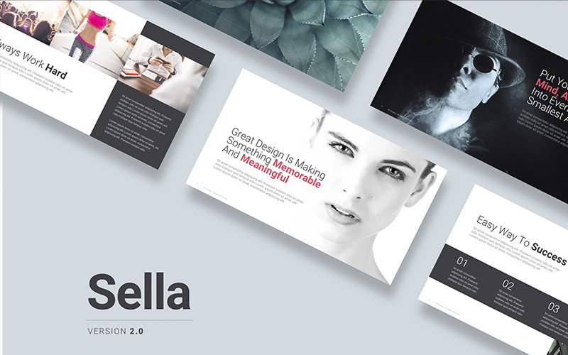 Sella 2.0 PowerPoint template PowerPoint Template