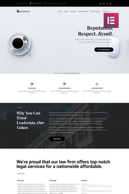 Kit Graphique #74801 Avocat Consultant Web Design - Logo template Preview