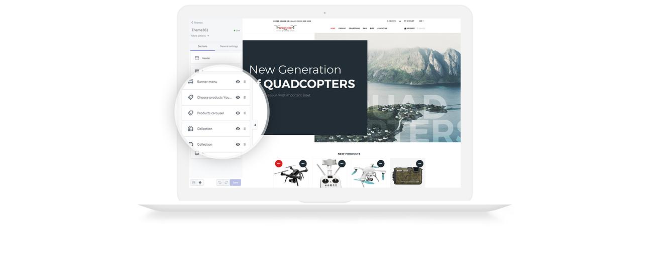 pro store shopify тема