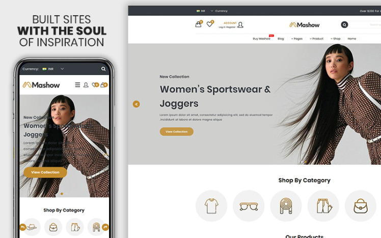 Mashow The Fashion eCommerce Premium Shopify Theme