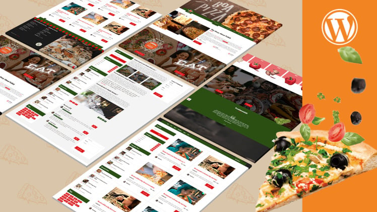 Fattpizza Pizza Restaurant and Dinner WordPress Theme