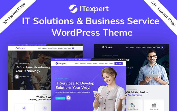 ITexpert IT Solution amp Technology WordPress Theme