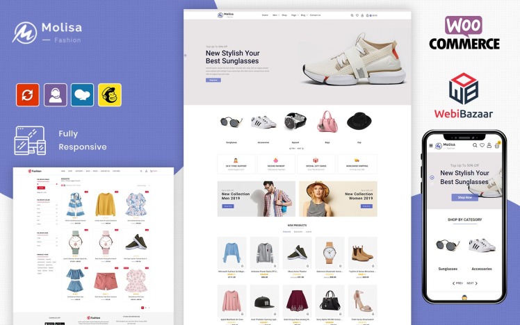Molisa MultiPurpose Supermarket WooCommerce Theme
