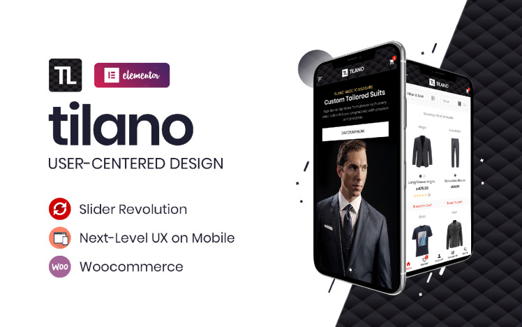 Tilano Fashion Stylist Elementor WooCommerce Theme