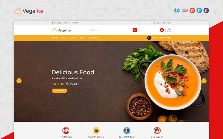 Vegelite Responsive WooCommerce Theme