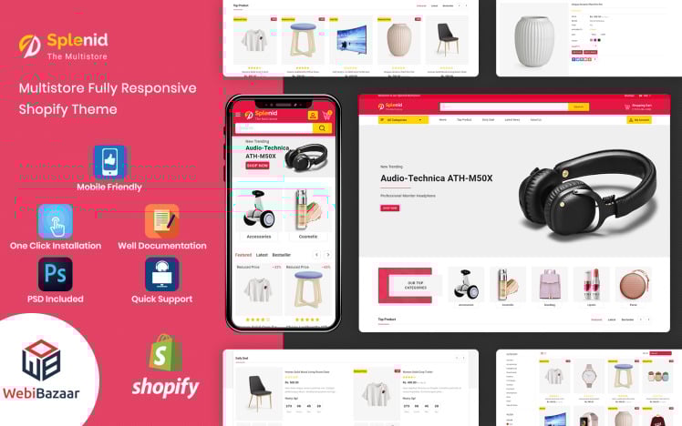 Splenid Multipurpose Responsive Shopify Template