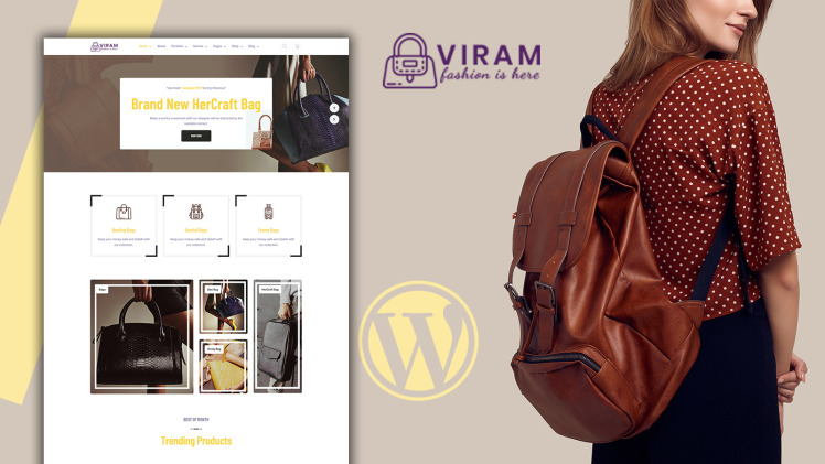 Viram Bag Shop Woocommerce Theme