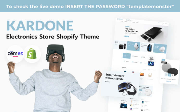 Kardone Electronics Store Shopify Theme #183521