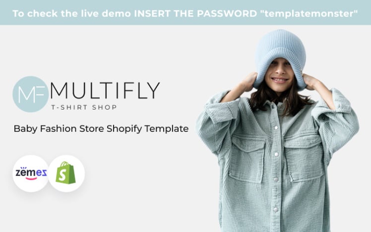 Multifly Baby Fashion Store Shopify Theme