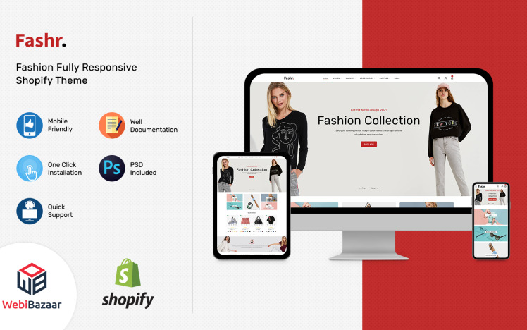 Fashr Modern Fashion Shopify Template