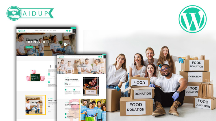 Aidup Charity Woocommerce Theme