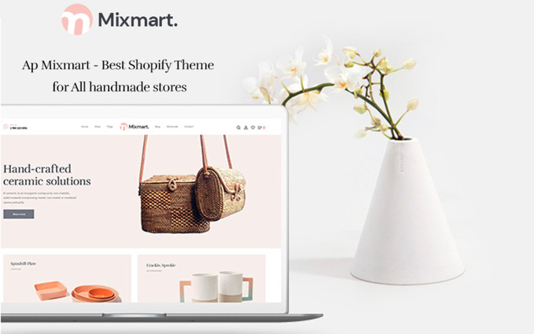 Creamic Handcrafted Store Shopify Theme #187511