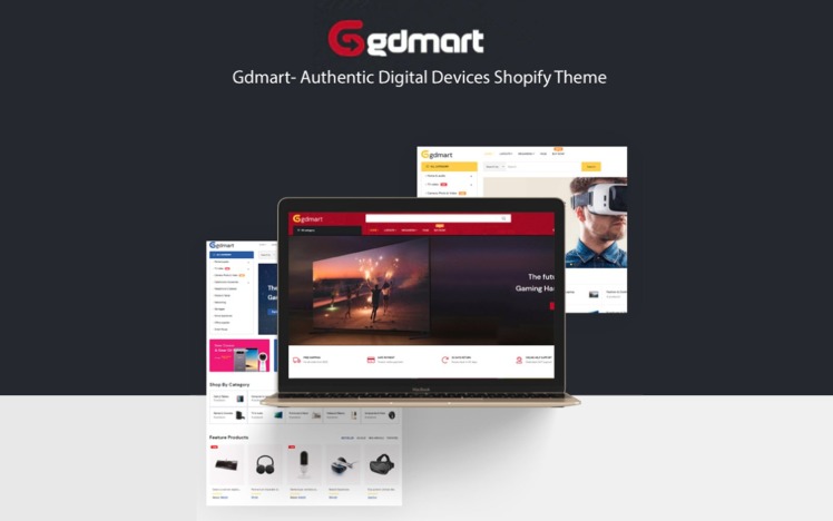 Pcmall Digital Communication Shopify Theme #187621
