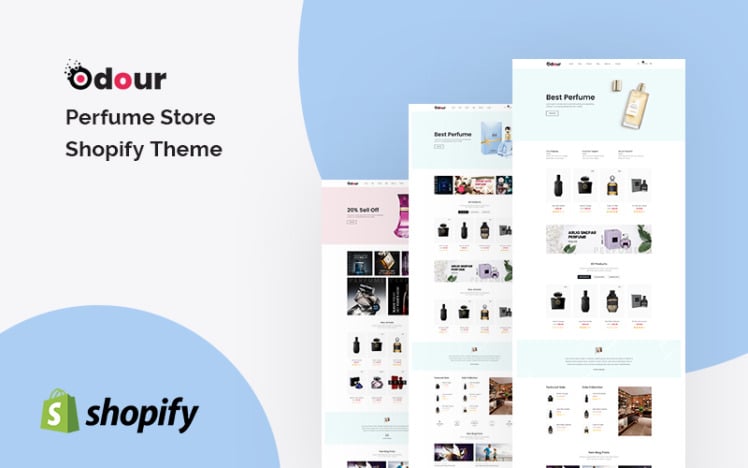 Odour Perfume Store Shopify Theme #189525