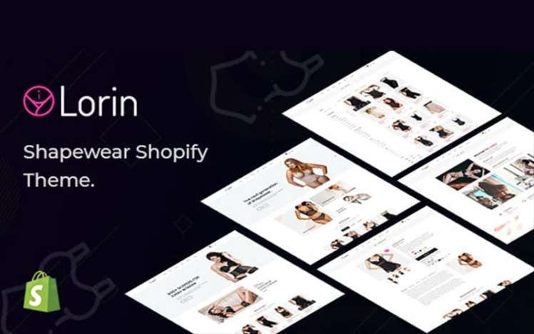 Lorin Shapewear Shopify Theme #191455