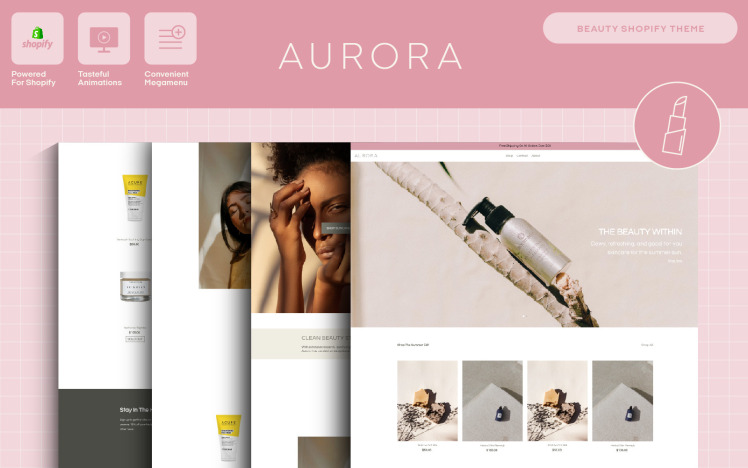 Aurora Shopify Beauty Theme #202741