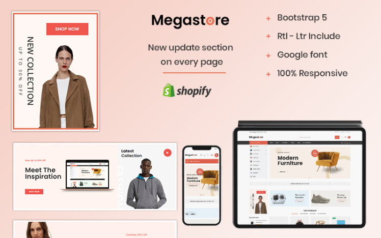 Megastore The Electronics Gadgets Premium Shopify Theme #216770