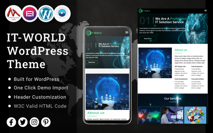 IT World Wordpress Theme