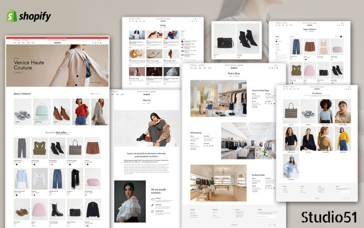 Studio Multipurpose Shopify Theme #223107
