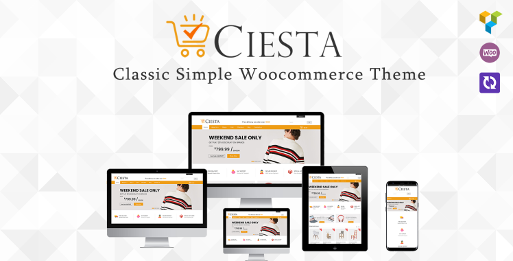 Ciesta Classic Simple Woocommerce theme