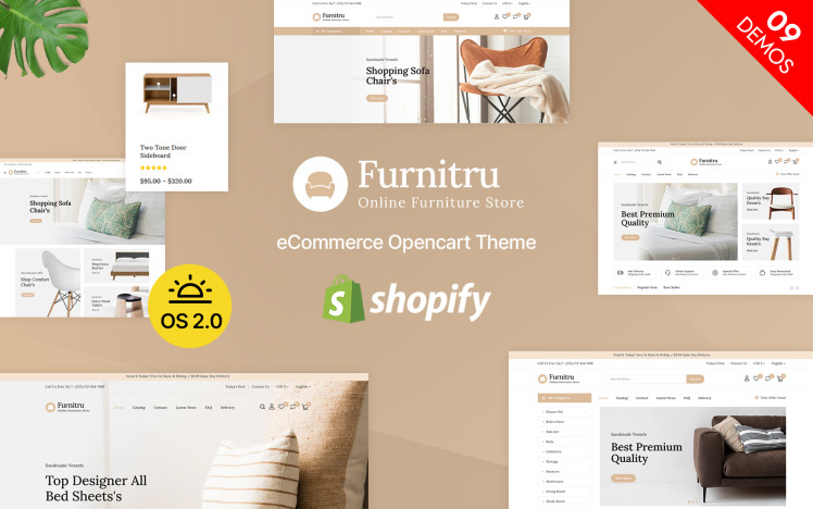 Furnitru Furniture Store Shopify Theme