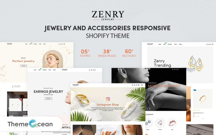 Zenry Jewelry And Accessories Responsive Shopify Theme