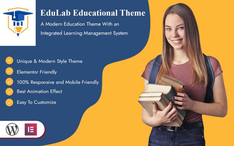 Edulab Global Education and Learning WordPress Theme